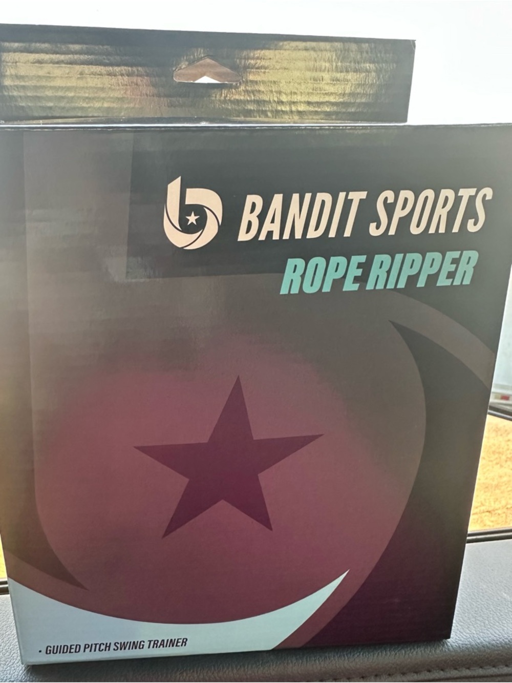 Bandit Sports Rope Ripper - Black with Teal Accent new